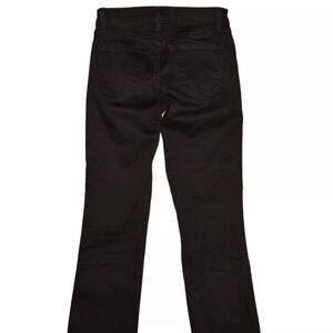 NWT JBrand Black Selena mid rise crop bootcut jeans. Size 25